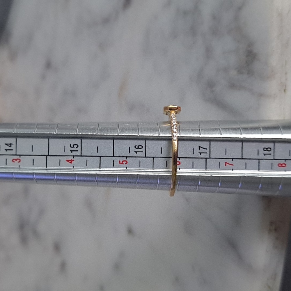 Bony Levy 18K gold prasiolite ring - Picture 8 of 16
